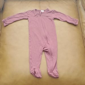 Kate Quinn bamboo zipper footie pajama